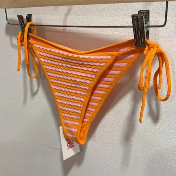 Solid & Striped The Iris Bottom Pink Carnation & Clementine - Picture 4 of 5